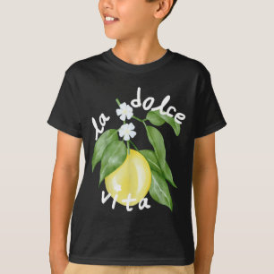 La Dolce Vita La Dolce Bride Italy Lemon Matching T-Shirt