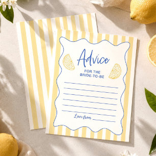 La Dolce Vita Lemon Advice for the Bride Cards