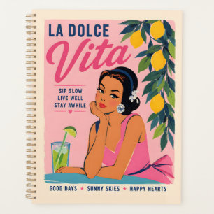 La Dolce Vita Lemon Poster Planner