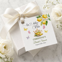 La Dolce Vita Lemon Teapot Bridal Shower