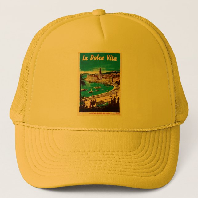 La Dolce Vita - Limited Edition (781) Trucker Hat (Front)