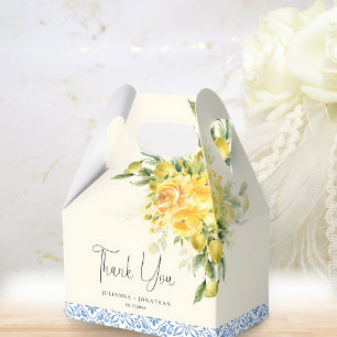 La Dolce Vita - Mediterranean Italian wedding Favour Box
