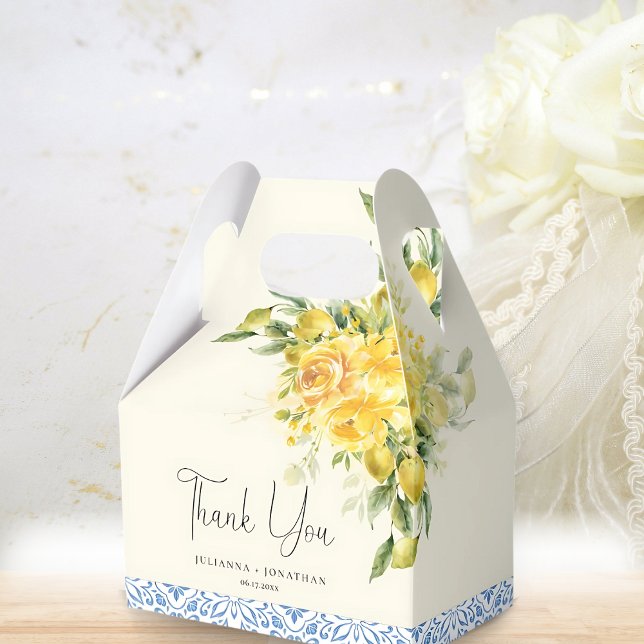 La Dolce Vita - Mediterranean Italian wedding Favour Box (Creator Uploaded)