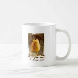 La Dolce Vita Pear Coffee Mug