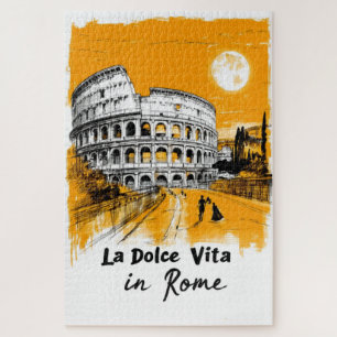 La Dolce Vita - Poster Art Jigsaw Puzzle