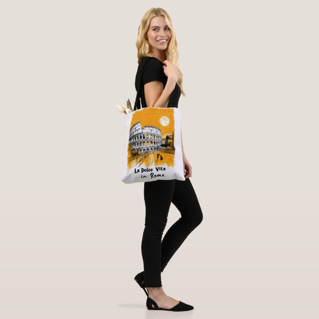 La Dolce Vita - Poster Art Tote Bag (On Model)