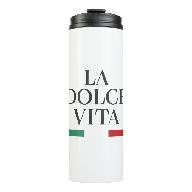 La Dolce Vita Thermal Tumbler (Front)