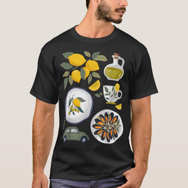La Dolce Vita X Lemon Italia Limone Lemon  T-Shirt (Front)