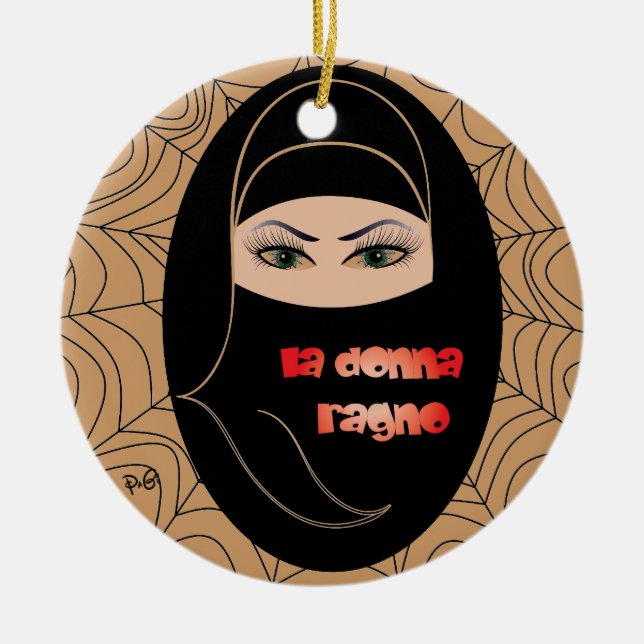 la donna ragno / Ornament (Front)