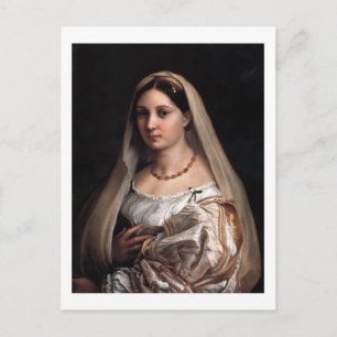 La Donna Velata postcard