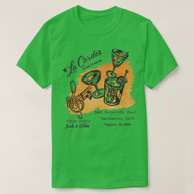 La dos Club Stadium T-Shirt (Design Front)