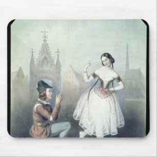 La Esmeralda': Carlotta Grisi & Jules Perrot Mouse Mat