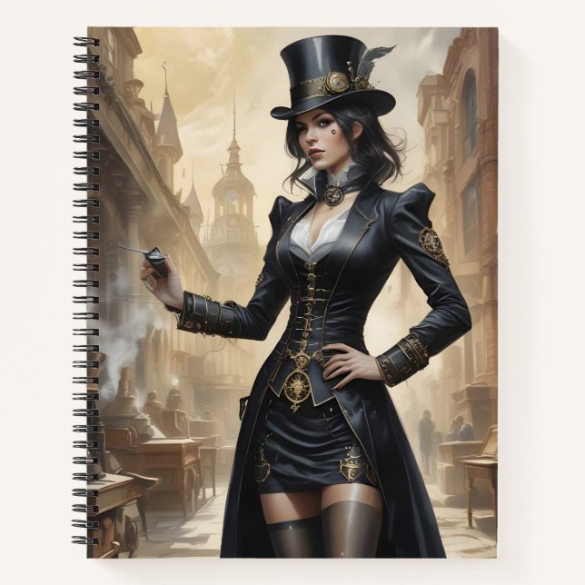 La Exploradora del Tiempo Notebook (Front)