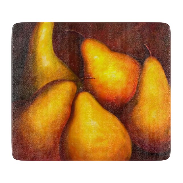 La Familia (Pears) Cutting Board (Front)