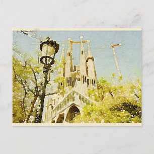 La Familia Sagrada Postcard