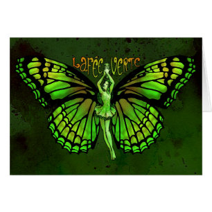 La Fee Verte With Wings Outspread