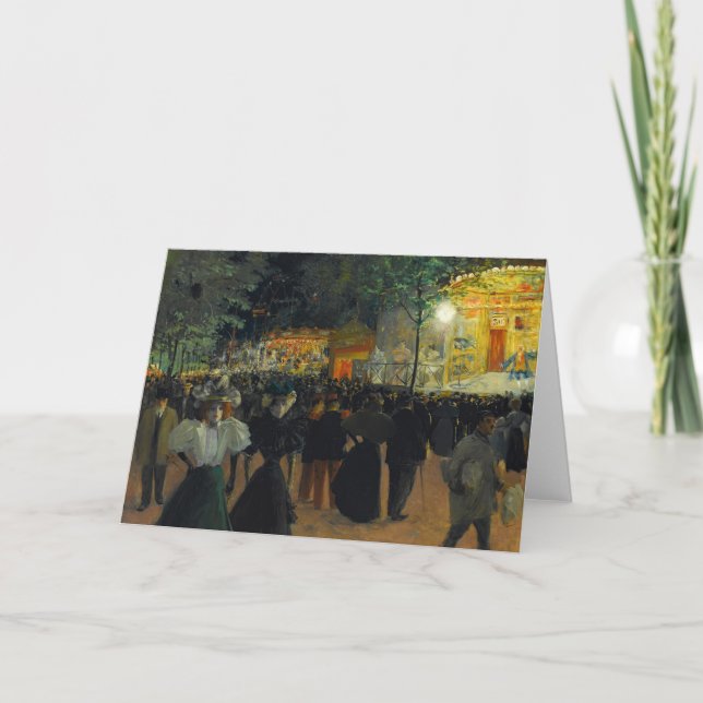 La Fête Foraine | Louis Abel-Truchet Card (Front)