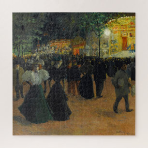 La Fête Foraine Louis Abel-Truchet Jigsaw Puzzle