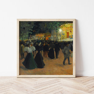 La Fête Foraine   Louis Abel-Truchet Poster