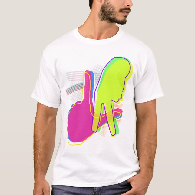 LA Fingers T-Shirt (Front)