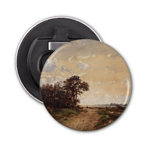 La Forêt De Fontainebleau Aux Environs De Barbizon Bottle Opener