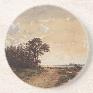 La Forêt De Fontainebleau Aux Environs De Barbizon Coaster