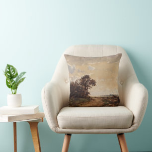 La Forêt De Fontainebleau Aux Environs De Barbizon Cushion