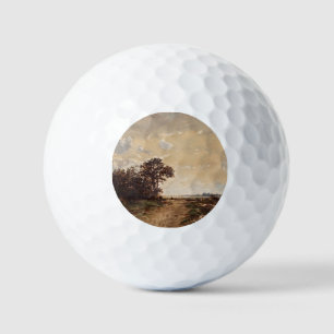 La Forêt De Fontainebleau Aux Environs De Barbizon Golf Balls