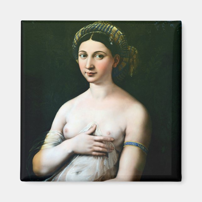 La Fornarina, Raphael Magnet (Front)