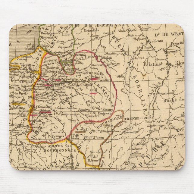 La France 1108 a 1180 Mouse Mat (Front)