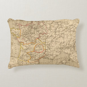 La France 1180 a 1223 Decorative Cushion