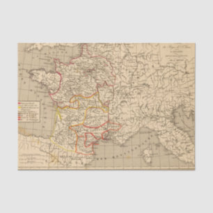 La France 1223 a 1270 Tissue Paper