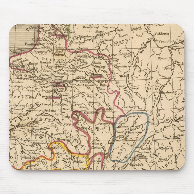 La France 1270 a 1328 Mouse Mat (Front)