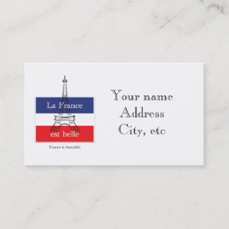 La France est Belle Business Card