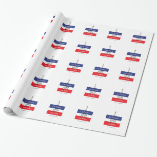 La France est Belle Wrapping Paper
