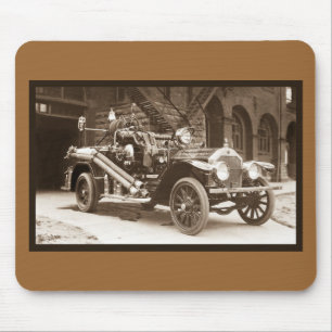 La France Fire Truck 1924 Mouse Mat