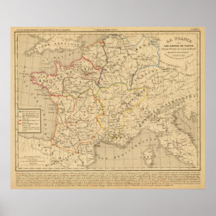 La France sous les enfans de Clovis Poster