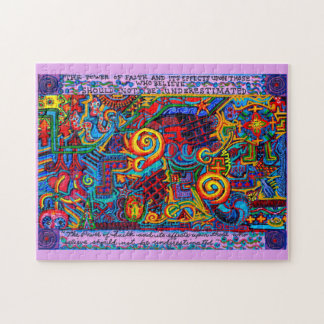 La Fuerza de la Fe The Power of Faith Inspiration Jigsaw Puzzle