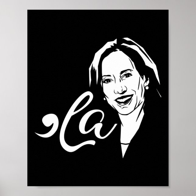 La Funny Kamala Harris  Poster (Front)