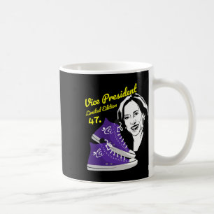 La Funny Kamala Harris Vintage Sneakers 2  Coffee Mug