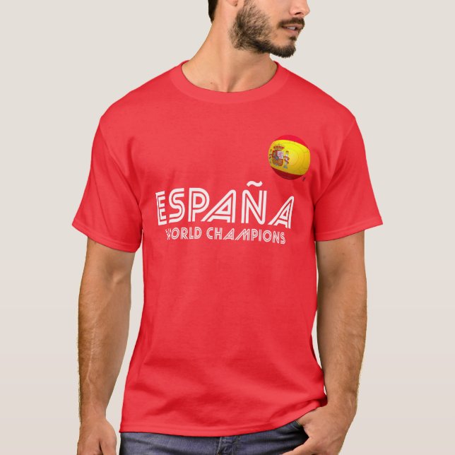 La Furia Roja – Spain Football T-Shirt (Front)