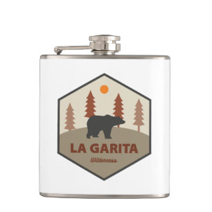 La Garita Wilderness Colorado Bear Hip Flask