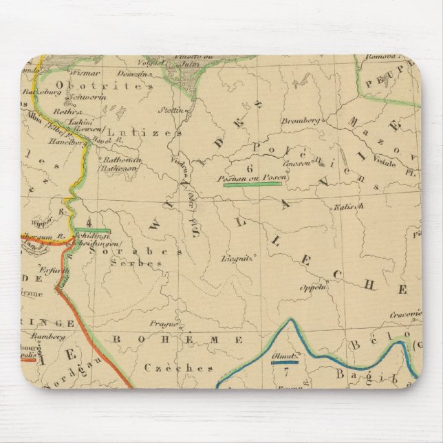 La Germanie 511 a 741 Mouse Mat (Front)