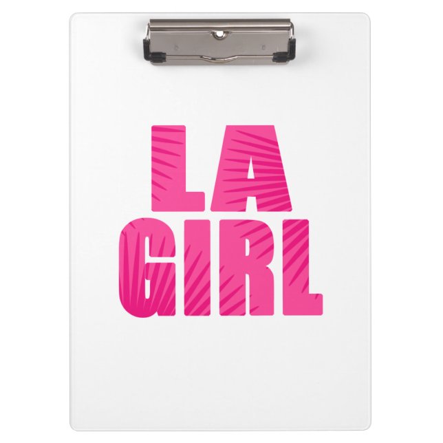 LA Girl Clipboard (Front)
