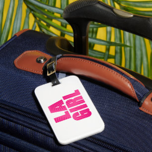 LA Girl Luggage Tag
