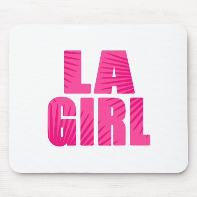 LA Girl Mouse Mat (Front)