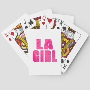 LA Girl Playing Cards