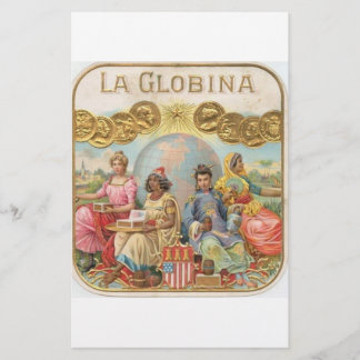 La Globina Cigar Label Stationery