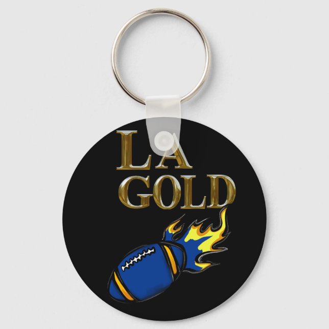 LA GOLD    KEY RING (Front)