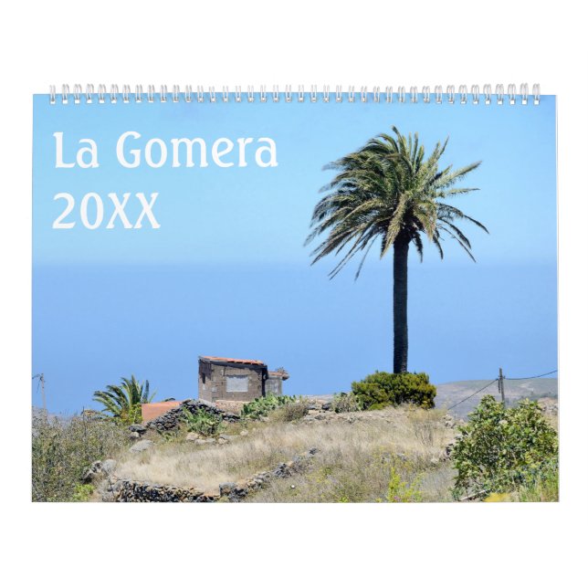 La Gomera, Canary islands 12 month calendar (Cover)